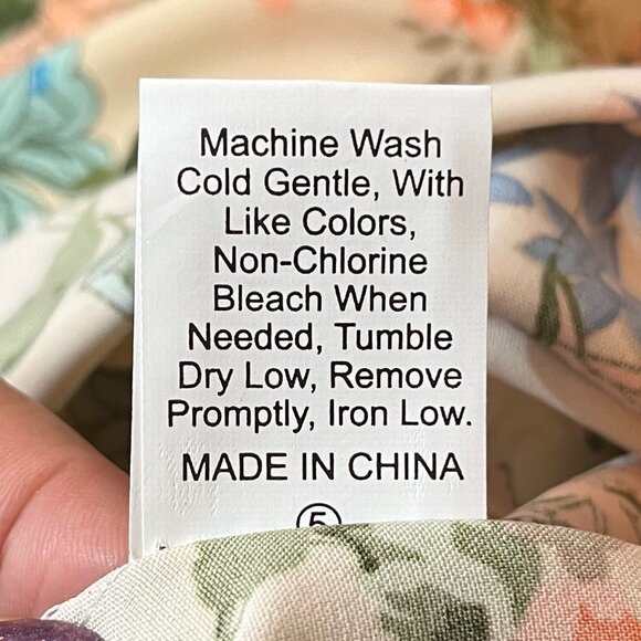 2X/3X Blue And Peach Floral Cold Shoulder Dress By Shein Curve⎜ NIB - Picture 4 of 5